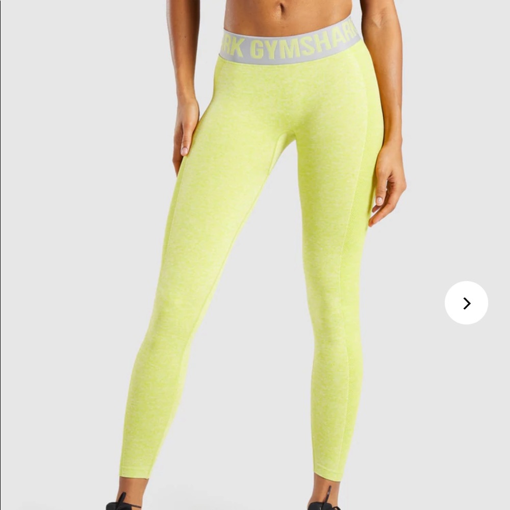 Gymshark Flex Low Rise Leggings Lime